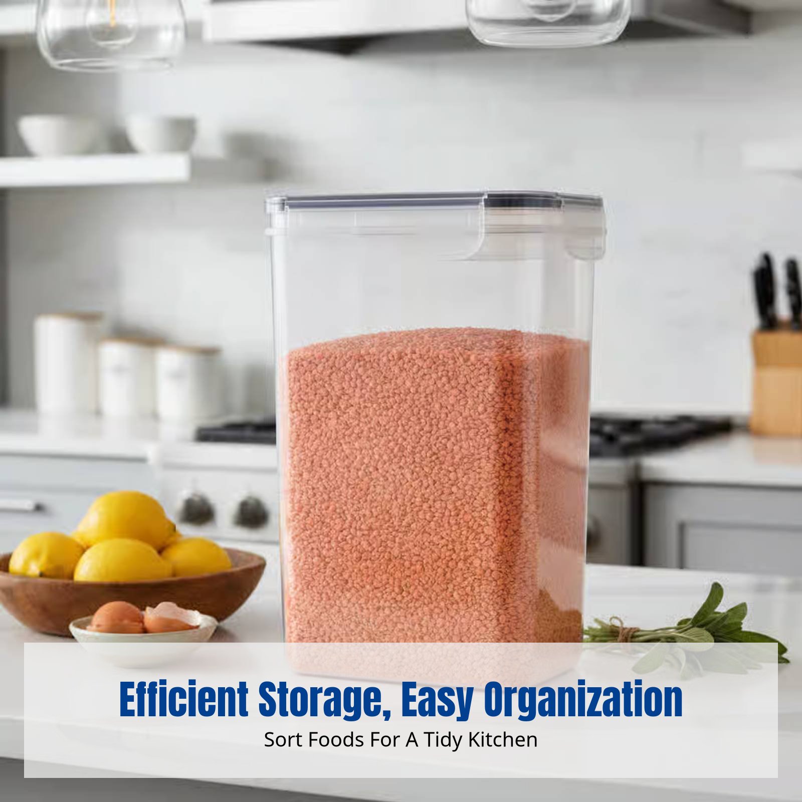 Food Storage Containers - مجموعة حاويات تخزين طعام محكمة الإغلاق،