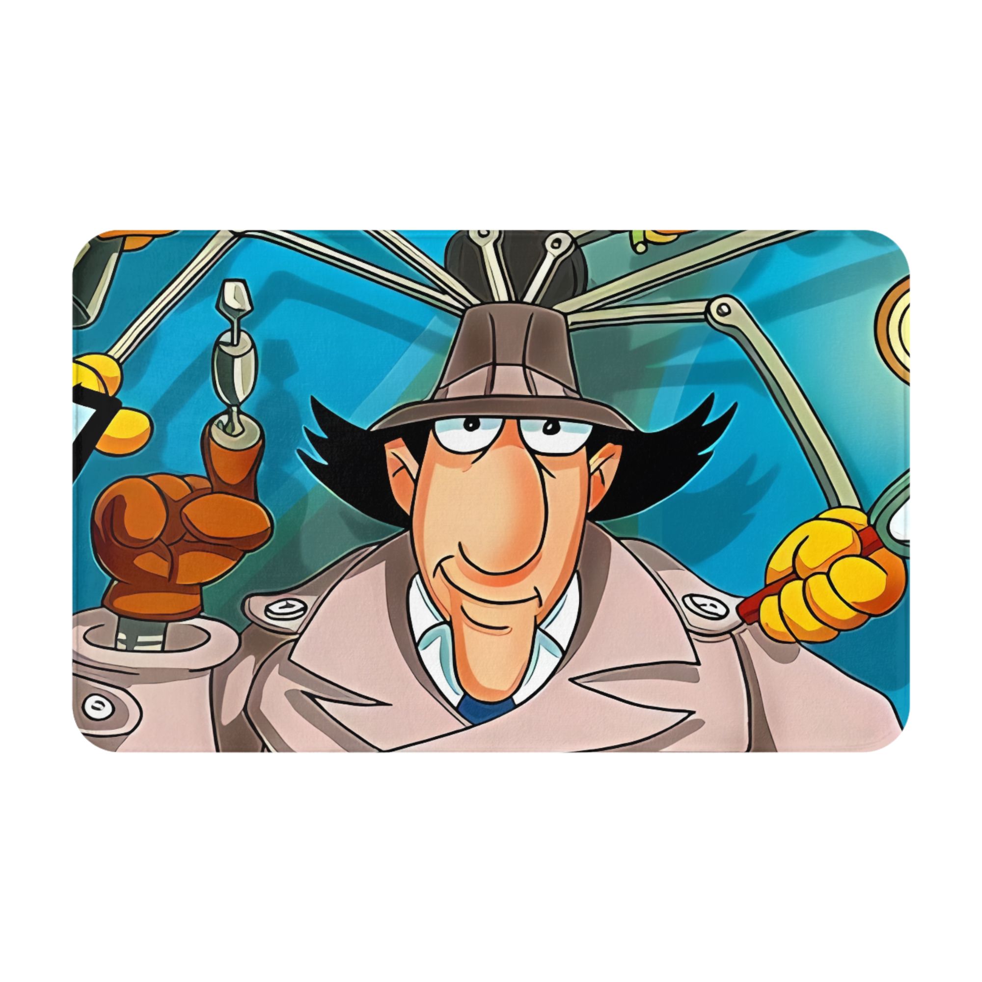 Kitchen Gadgets Made In Usa - سجادة غرفة النوم بتصميم Inspector Gadget3
