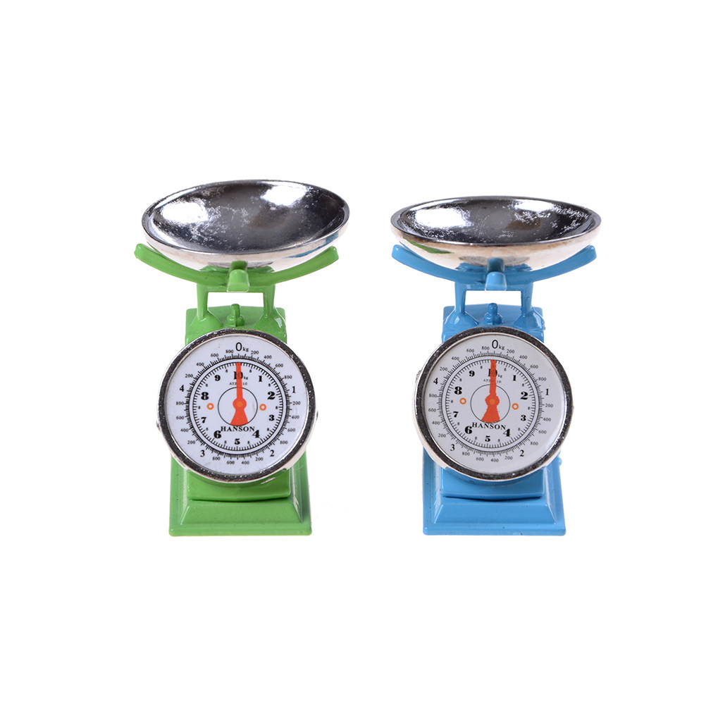 Kitchen Gadgets Green - بيت دمية مصغر مع منصة ،