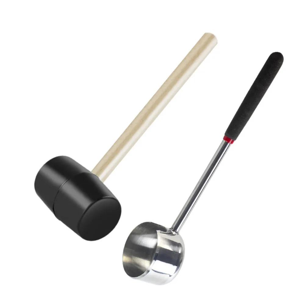 Kitchen Gadgets Green - أداة فتاحة جوز الهند من الفولاذ