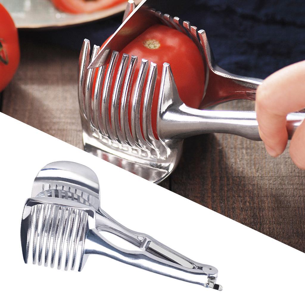 Kitchen Gadgets Made In Usa - قطاعة طماطم وليمون من سبائك الألومنيوم،