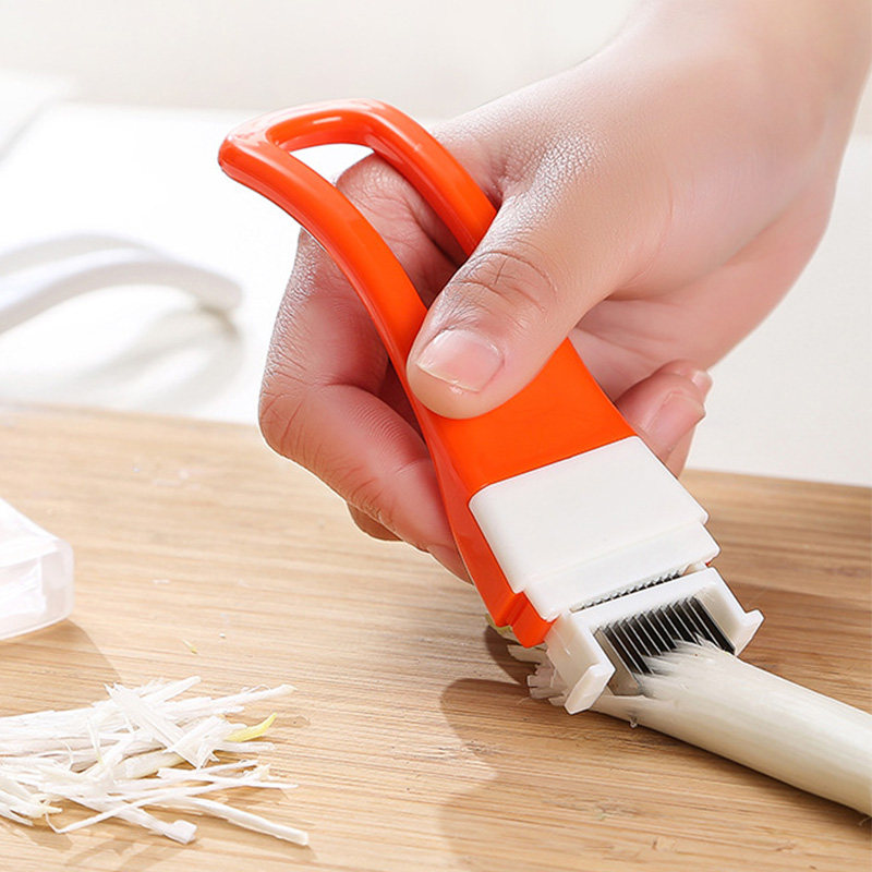 Kitchen Gadgets Green - سكين تقطيع البصل الأخضر، أداة متعددة