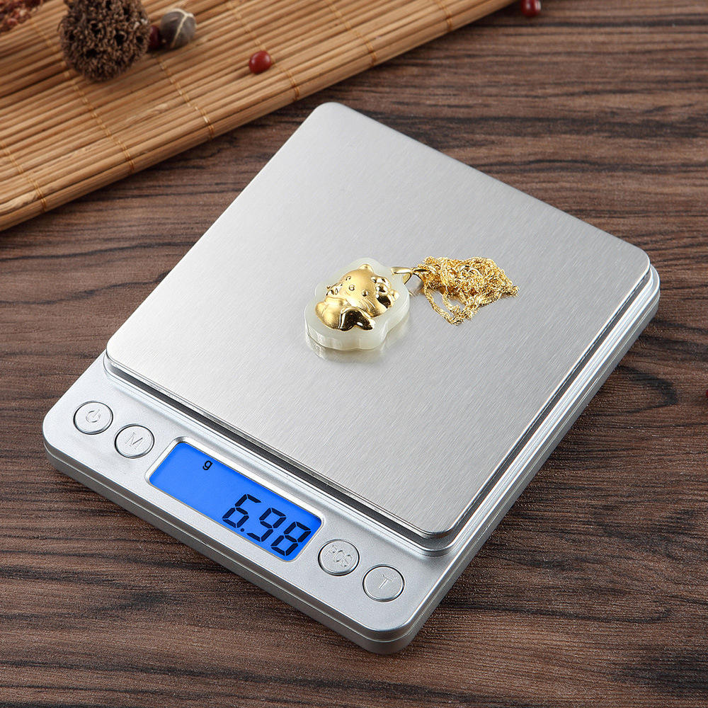 Kitchen Gadgets Electronic - LCD مقياس المجوهرات الرقمية 3 كجم