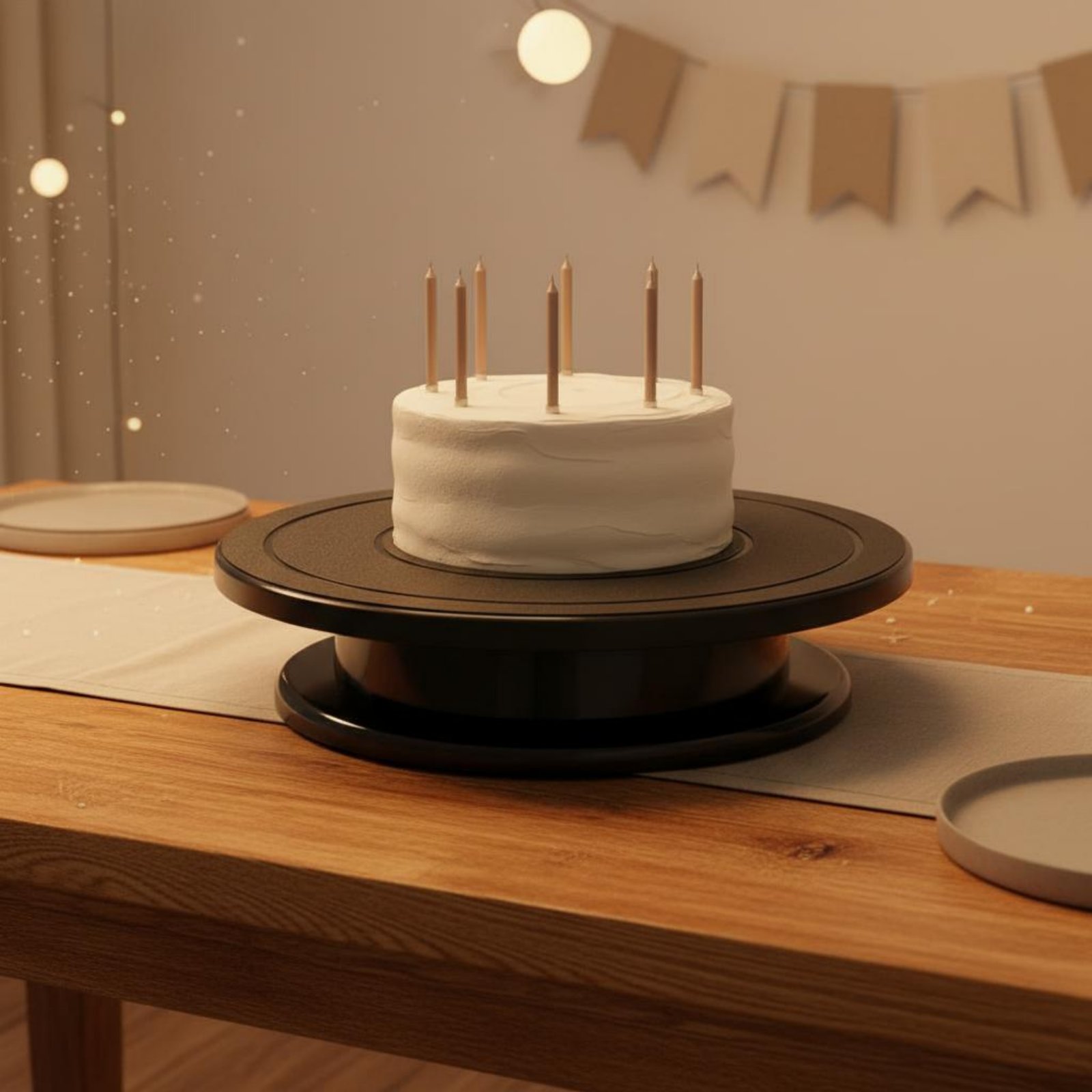 Cake Decorating Turntable - مجموعة قاعدة دوارة للكيك فلويد 360
