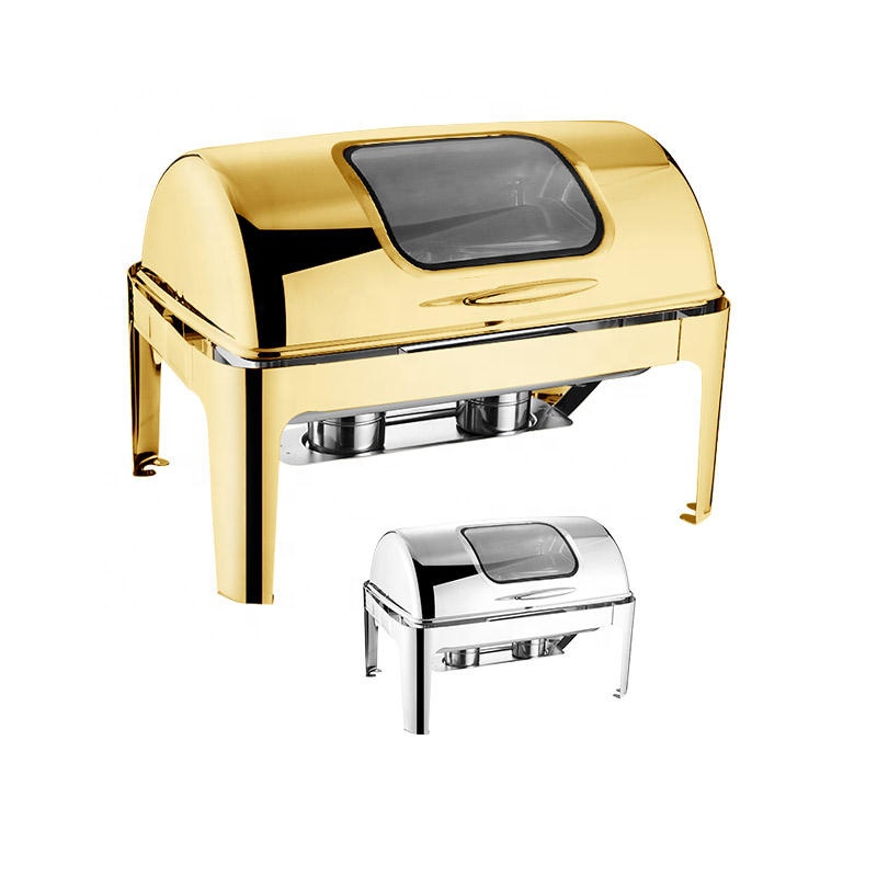 Kitchen Gadgets Set - طبق تسخين فاخر مستطيل الشكل من