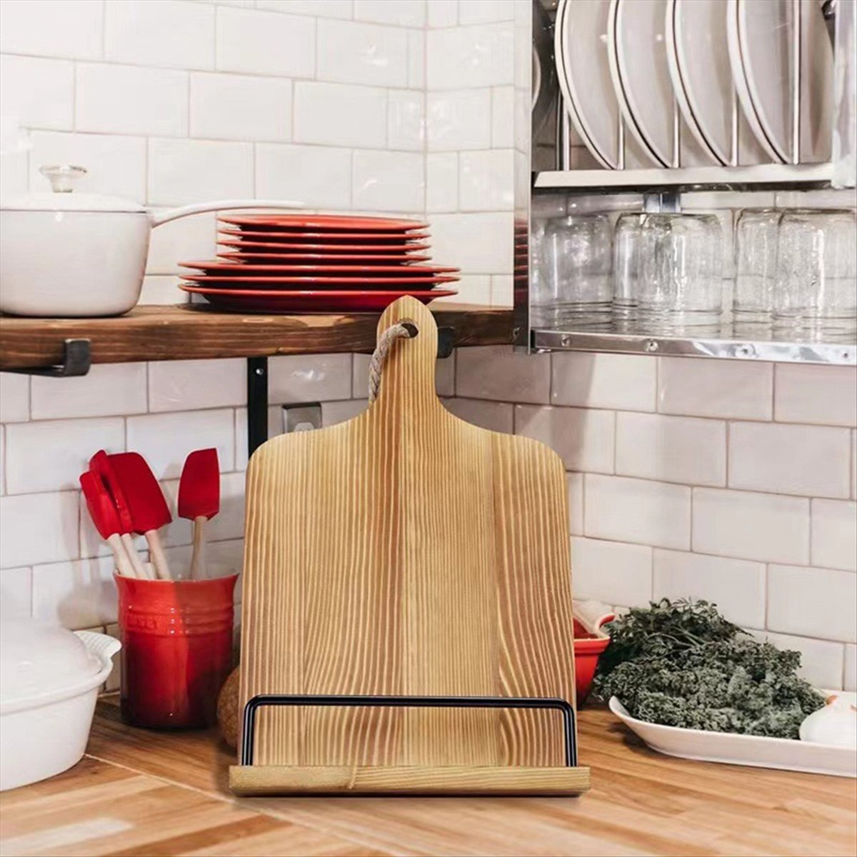 Kitchen Gadgets Gift Ideas - [CLOS] حامل كتب الطبخ فابلت حامل