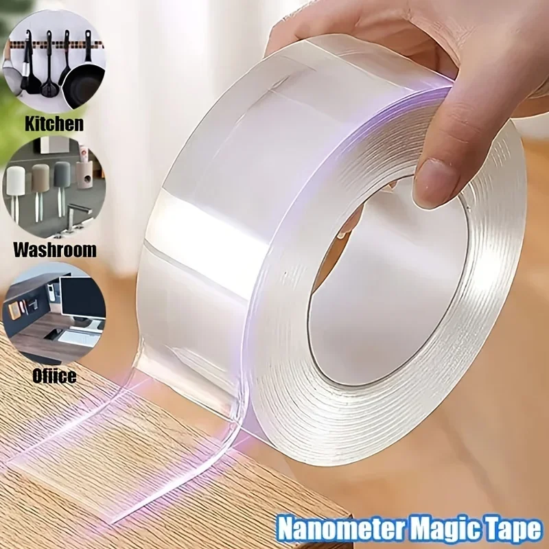 Kitchen Gadgets Electronic - شريط نانو مزدوج التلامس ، قوي