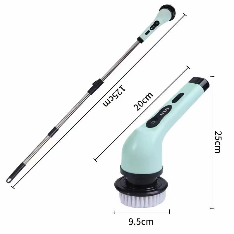 Kitchen Gadgets Electric - فرشاة تنظيف كهربائية 9 في 1،