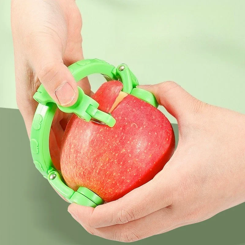 Kitchen Gadgets Gift Ideas - أدوات الفواكه والخضروات مقشرة دوارة محمولة