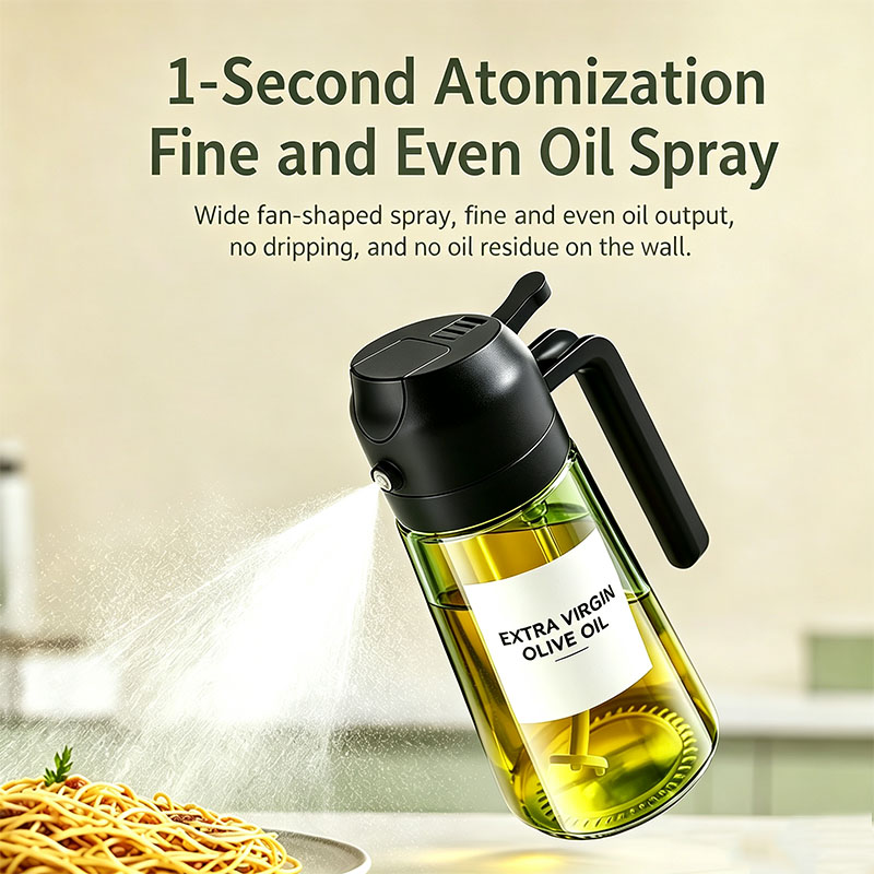 زجاجة بلاستيكية لتوزيع زيت الز - مراجعة Kitchen Gadgets Green وسعره