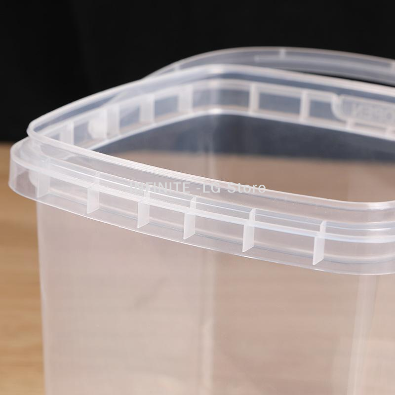 10 قطع من الدلاء البلاستيكية س - مراجعة Food Storage Containers وسعره