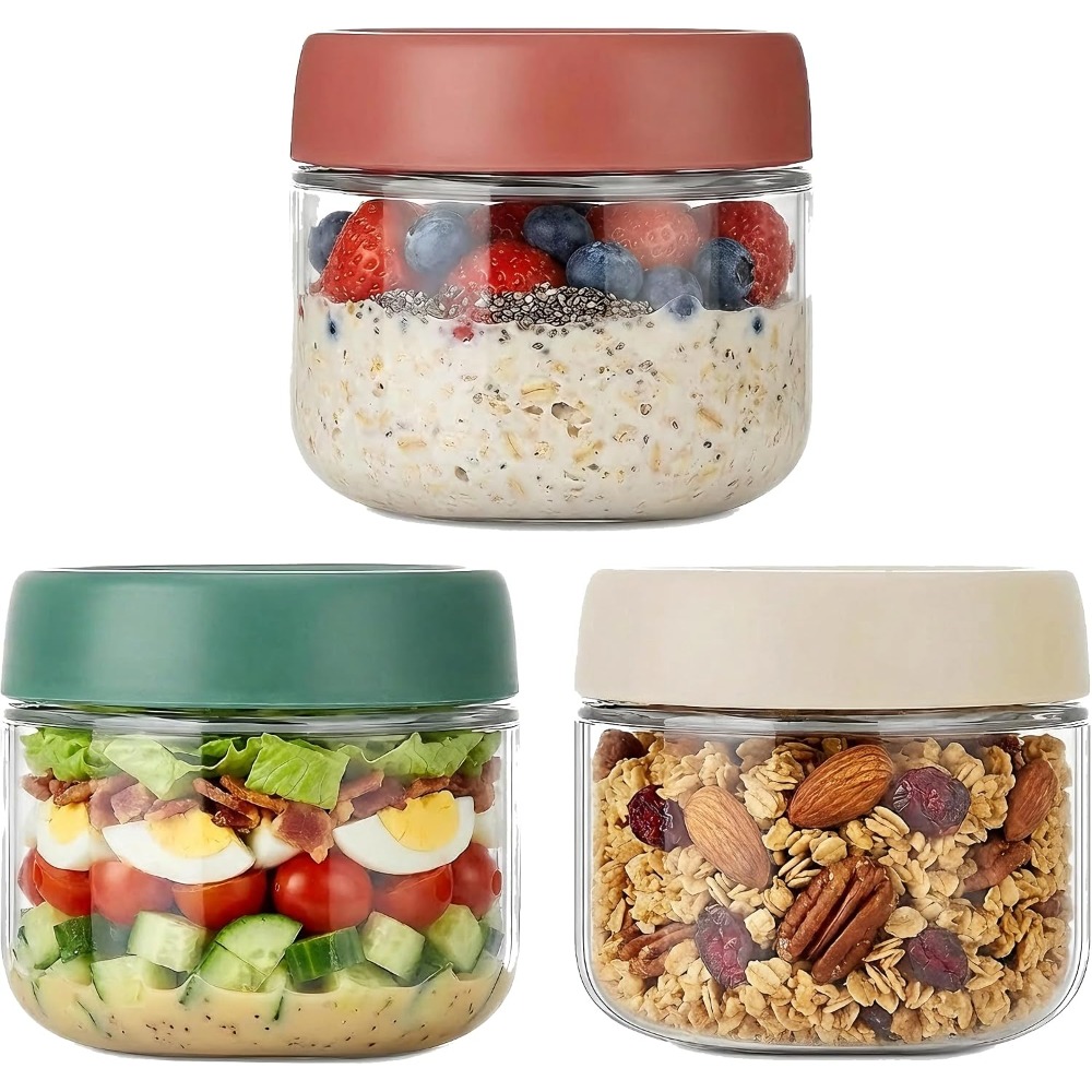 3 عبوات من الأوعية الزجاجية سع - مراجعة Food Storage Containers وسعره