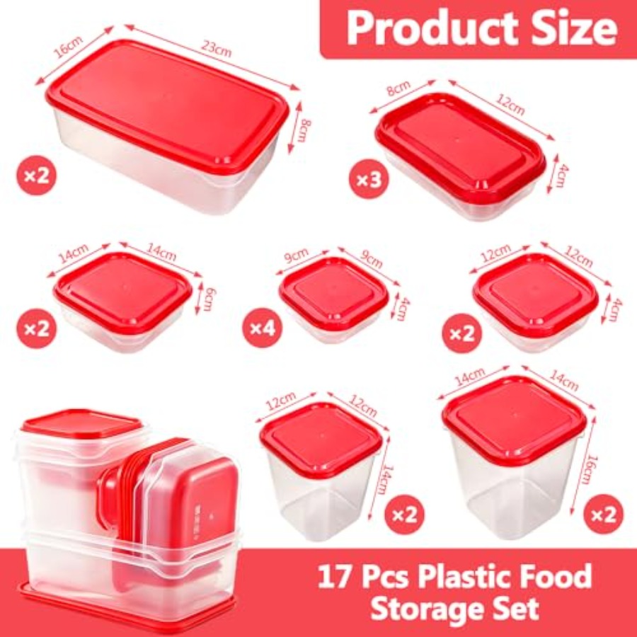 مجموعة تخزين طعام بلاستيكية من - مراجعة Food Storage Containers وسعره