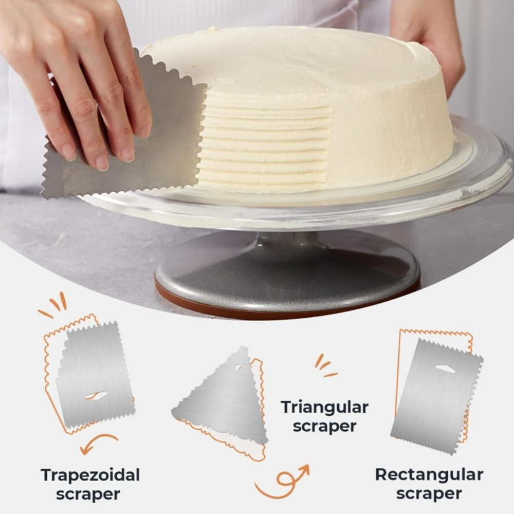 مجموعة أقراص دوارة للكيك من ال - مراجعة Cake Decorating Turntable وسعره