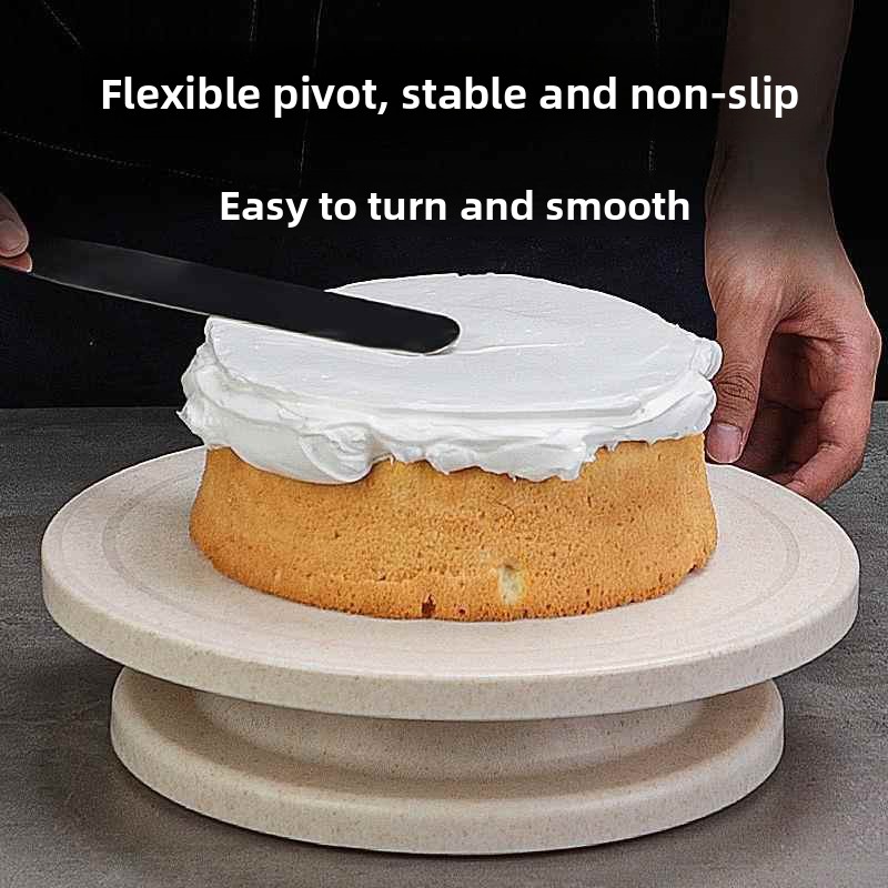 طقم تزيين الكيك الكامل للاستخد - مراجعة Cake Decorating Turntable وسعره