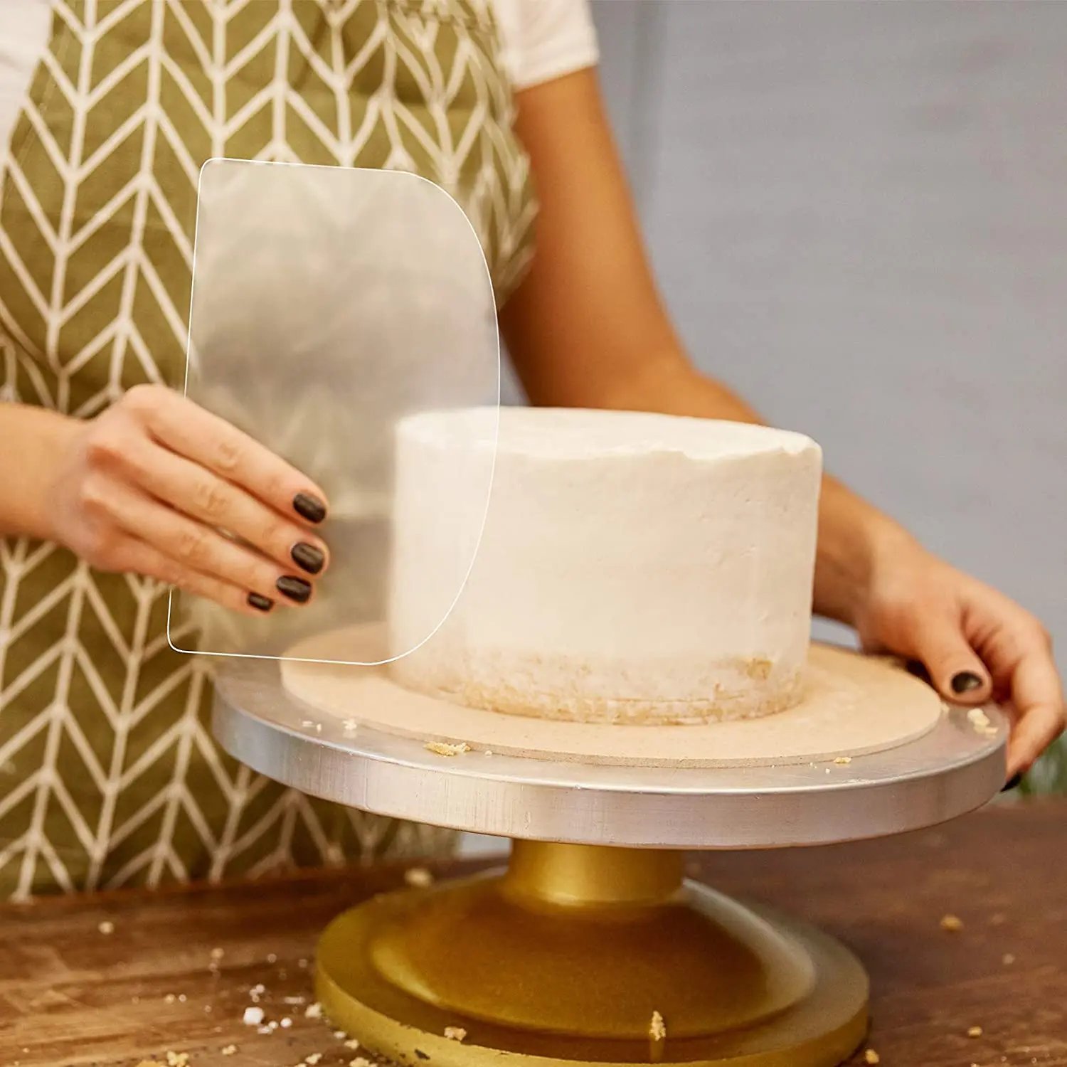 لتقوم بها بنفسك كعكة بلاستيكية - مراجعة Cake Decorating Turntable وسعره