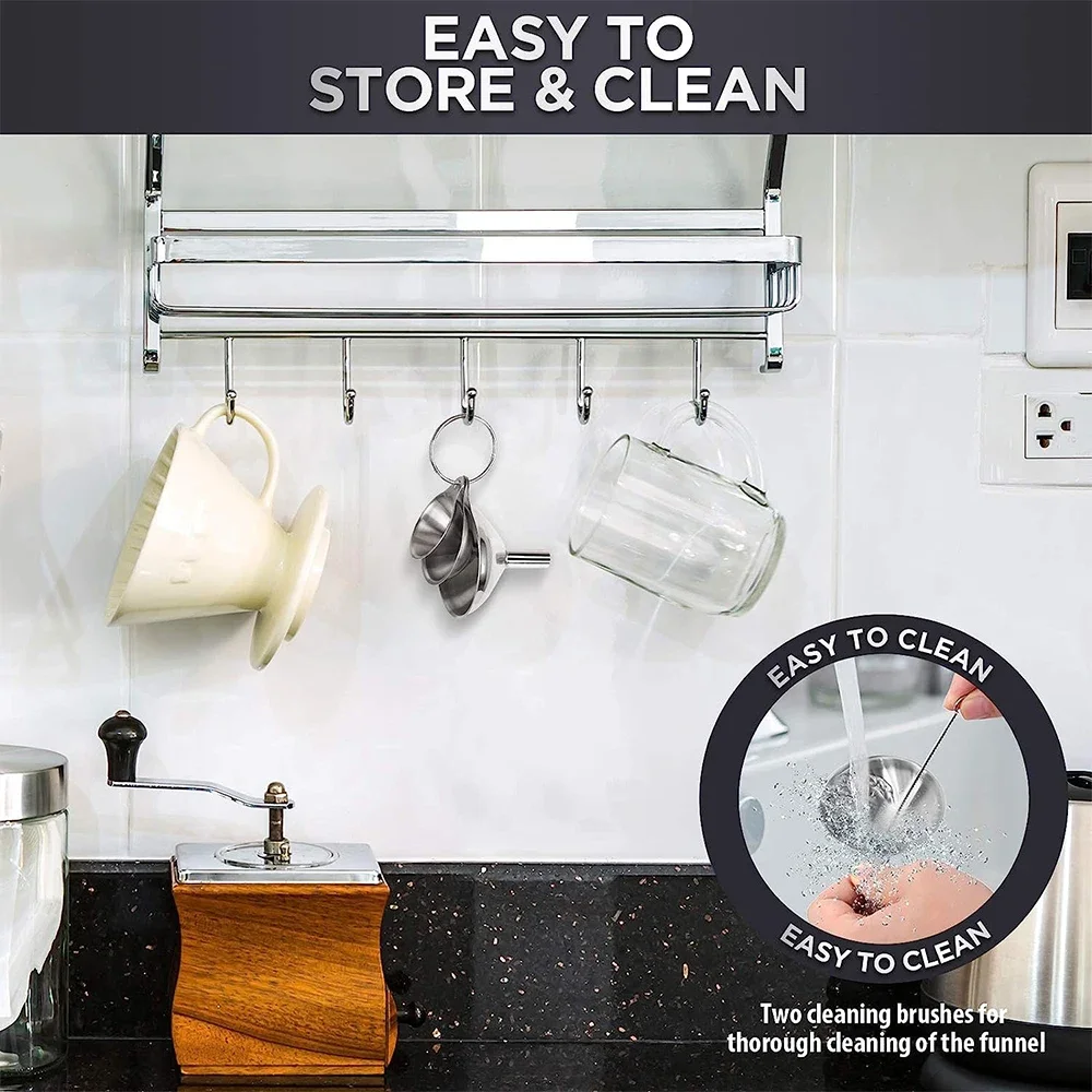 3 قطعة مجموعة قمع المطبخ الفول - مراجعة Quality Kitchen Gadgets وسعره
