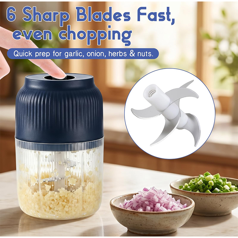 مفرمة طعام لاسلكية صغيرة جديدة - مراجعة Kitchen Gadgets Electronic وسعره