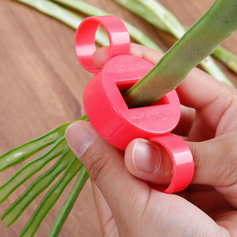 قطاعة الفول الخضراء قطاعة الفو - مراجعة Kitchen Gadgets Green وسعره