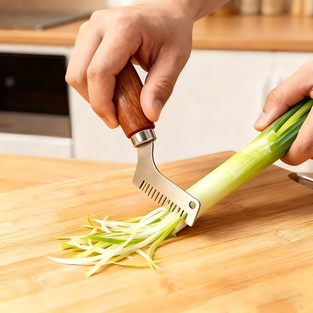 سكين تقطيع البصل الأخضر من الف - مراجعة Kitchen Gadgets Green وسعره