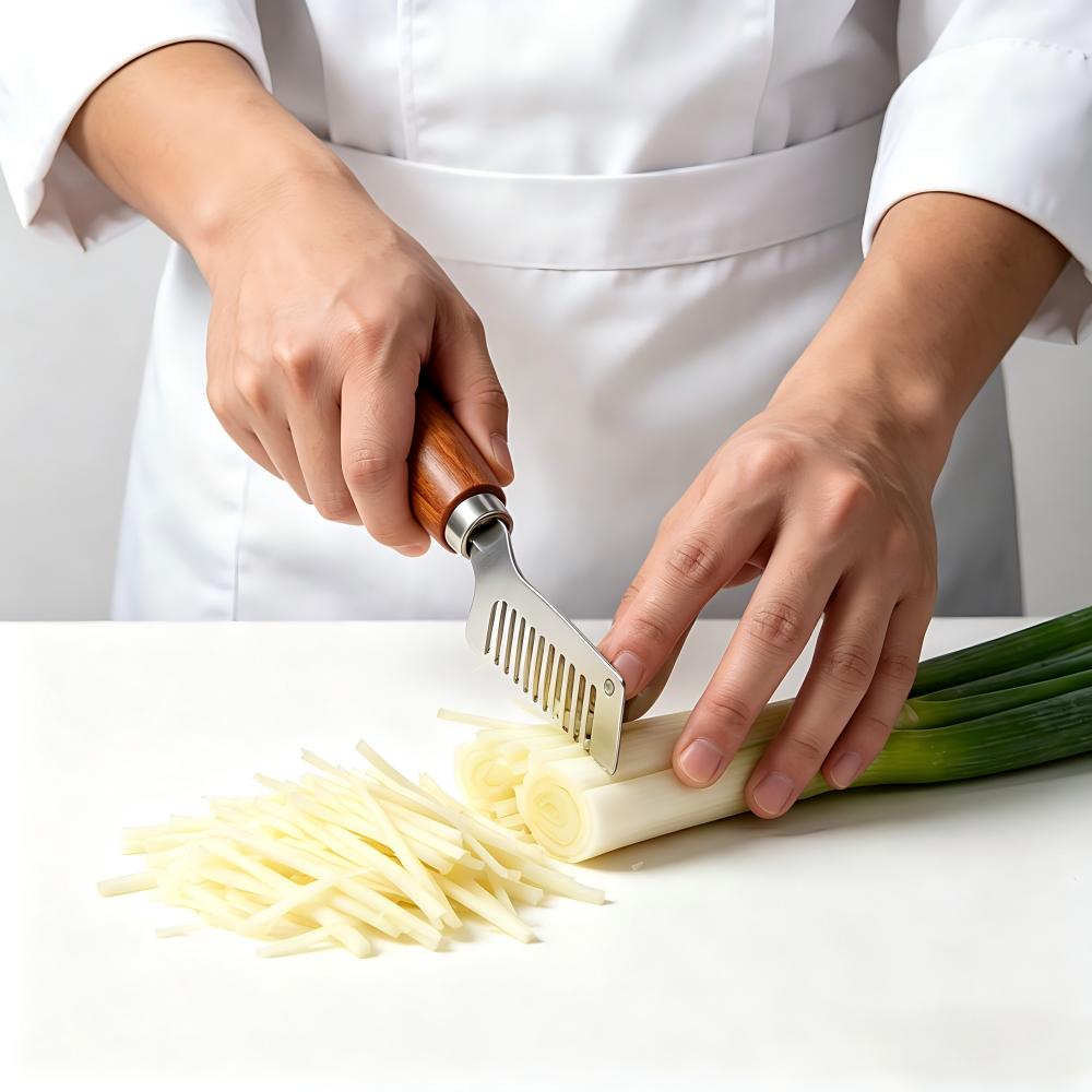سكين تقطيع البصل الأخضر من الف - مراجعة Kitchen Gadgets Green وسعره