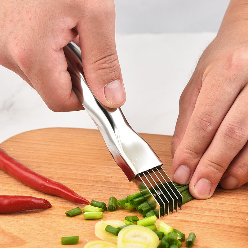 الفولاذ المقاوم للصدأ المفروم  - مراجعة Kitchen Gadgets Green وسعره