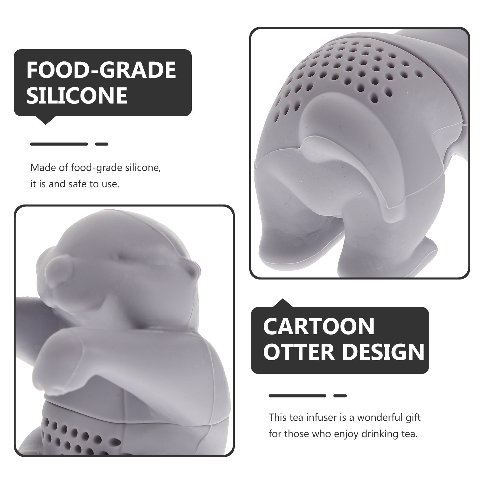مصفاة شاي سيليكون على شكل ثعلب - مراجعة Kitchen Gadgets Gift Ideas وسعره