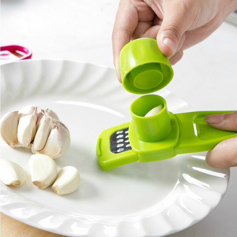1 حزمة مطحنة الثوم الصغيرة الإ - مراجعة Kitchen Gadgets Green وسعره