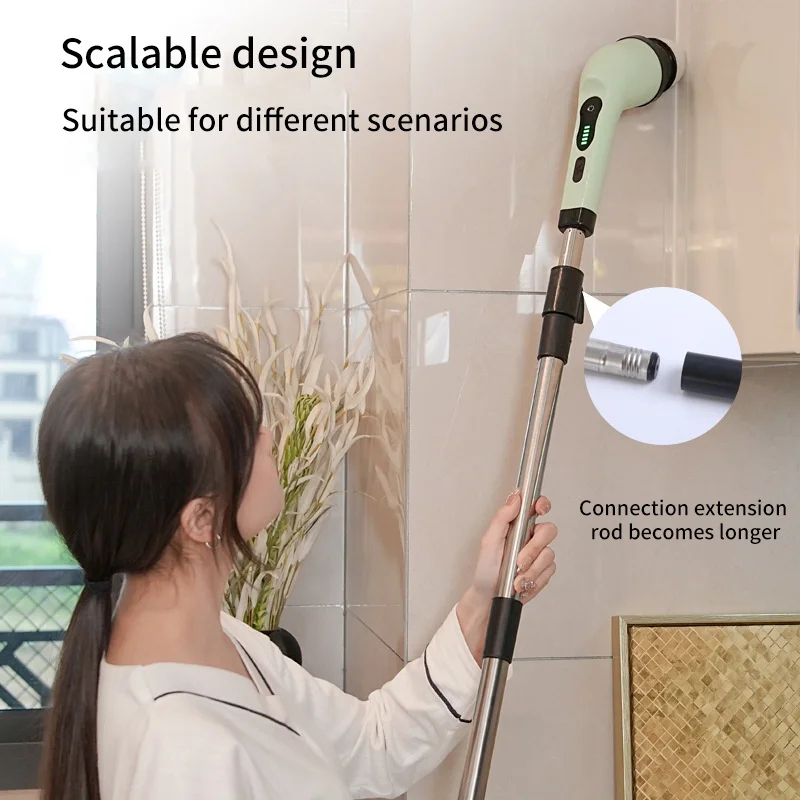 فرشاة تنظيف كهربائية 9 في 1، ف - مراجعة Kitchen Gadgets Electric وسعره
