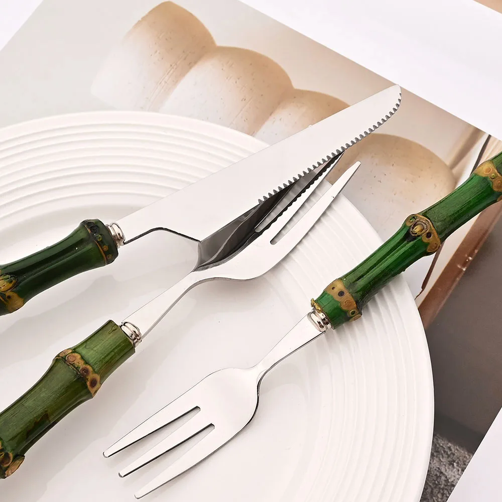 طقم أدوات مائدة من 4 قطع بمقاب - مراجعة Kitchen Gadgets Green وسعره