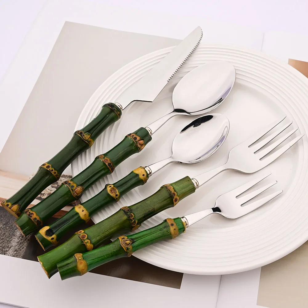 طقم أدوات مائدة من 4 قطع بمقاب - مراجعة Kitchen Gadgets Green وسعره