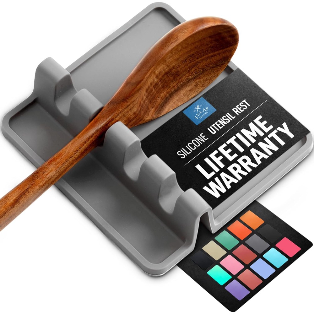 حامل ملاعق من السيليكون المقاو - مراجعة Kitchen Gadgets Gift Ideas وسعره