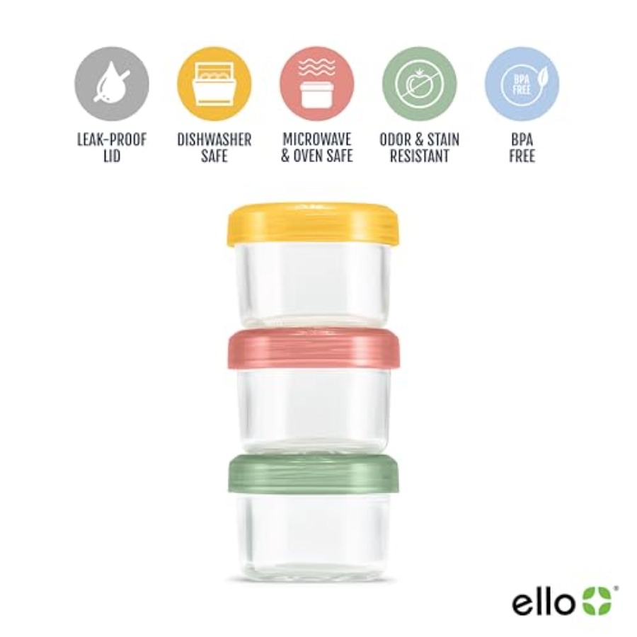 أطقم زجاجية لحفظ الطعام بألوان - مراجعة Food Storage Containers وسعره