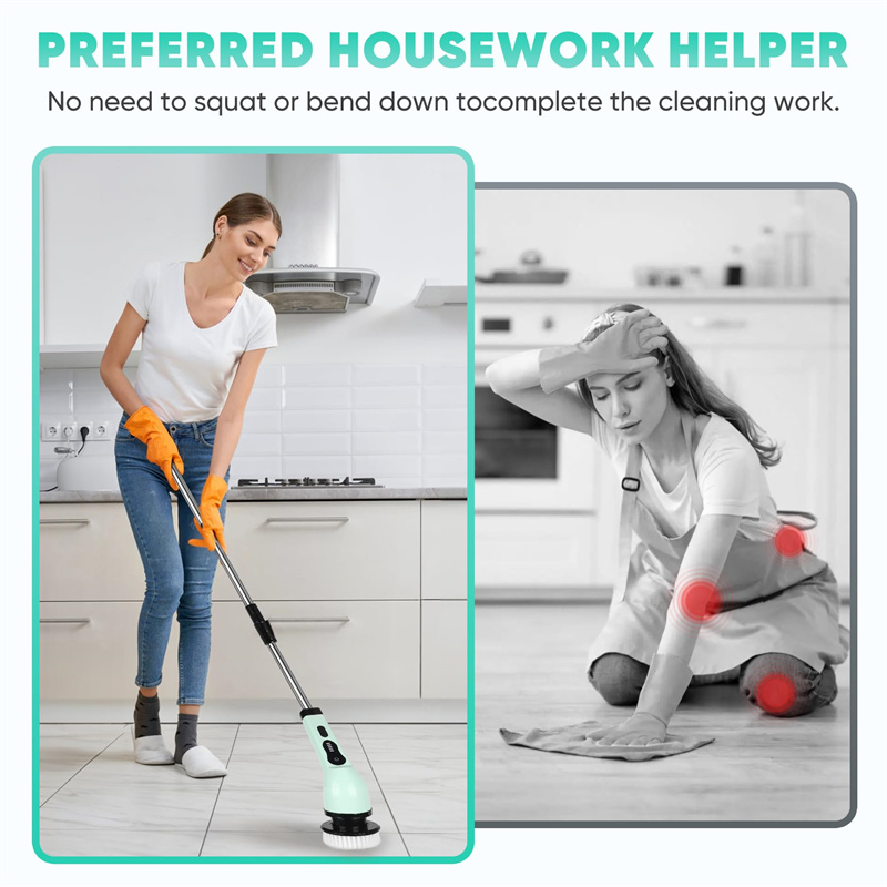 فرشاة تنظيف كهربائية لاسلكية م - مراجعة Kitchen Gadgets Electronic وسعره