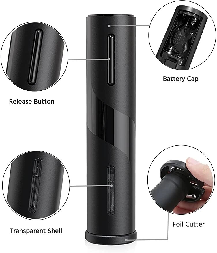 فتاحة زجاجات كهربائية للنبيذ ا - مراجعة Kitchen Gadgets Electric وسعره
