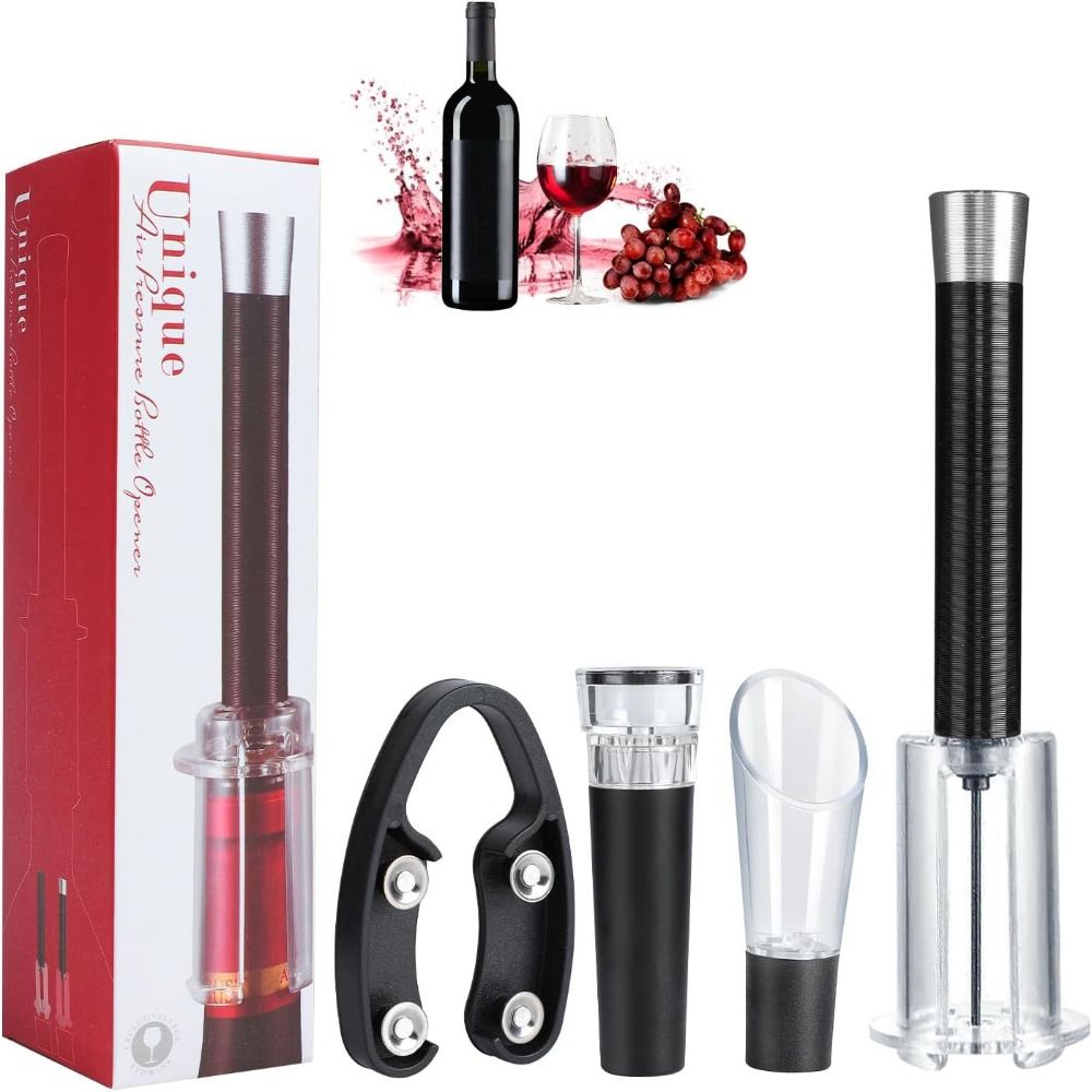 مجموعة أدوات فتح زجاجات النبيذ - مراجعة Kitchen Gadgets Set وسعره