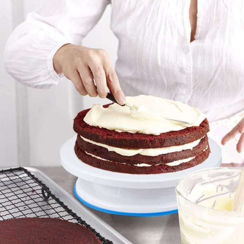 مجموعة القرص الدوار للكعك لتنع - مراجعة Cake Decorating Turntable وسعره