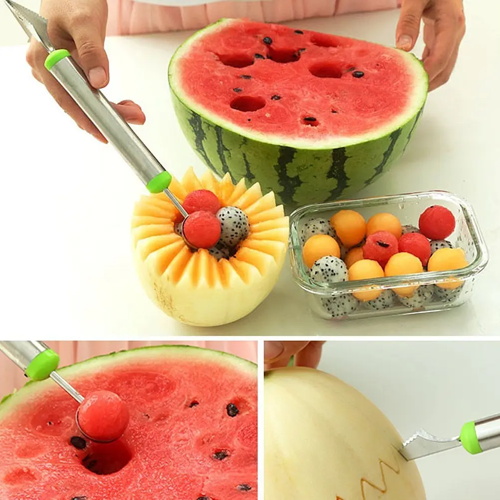 طبق الفاكهة نحت سكين البطيخ با - مراجعة Kitchen Gadgets In China وسعره