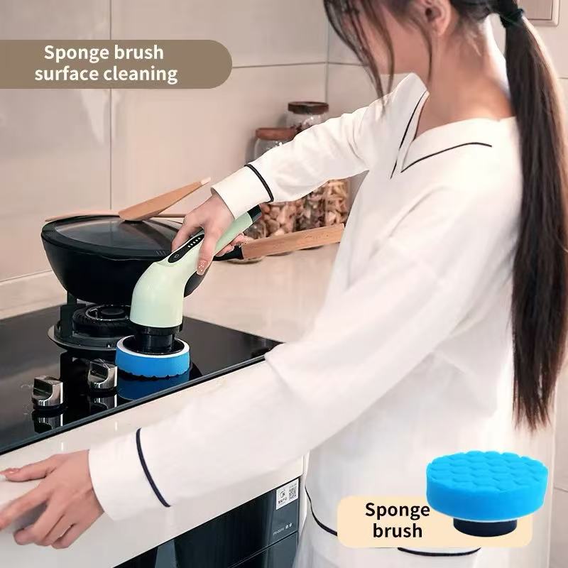 فرشاة تنظيف كهربائية 9 في 1، أ - مراجعة Kitchen Gadgets Electric وسعره