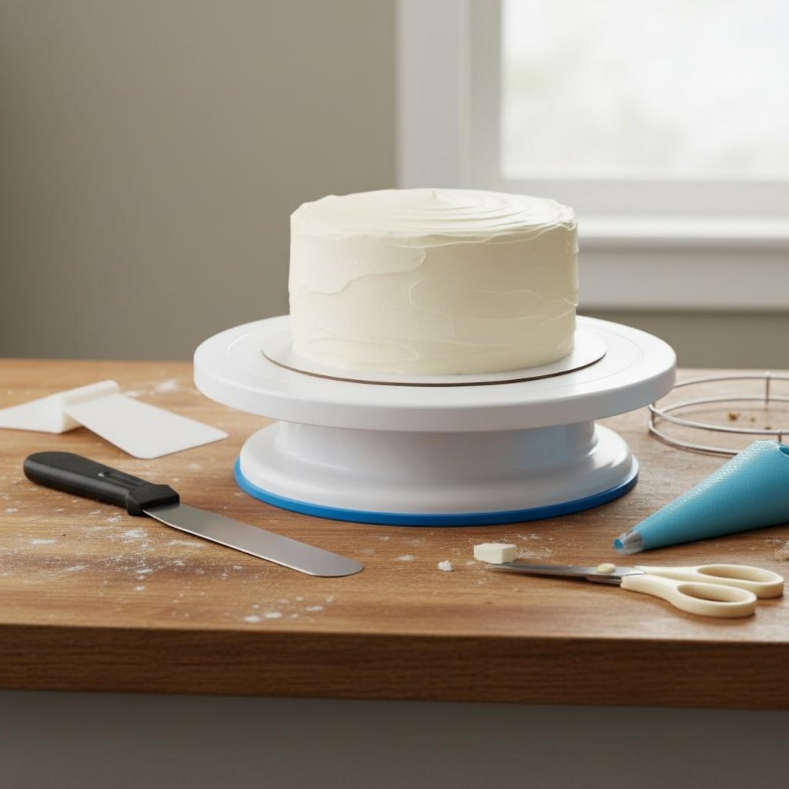 طقم تزيين الكيك 356 قطعة مع مل - مراجعة Cake Decorating Turntable وسعره