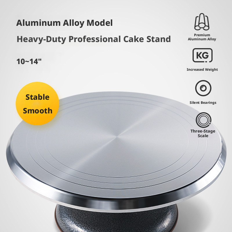 منصة دوارة لتزيين الكيك، مجموع - مراجعة Cake Decorating Turntable وسعره