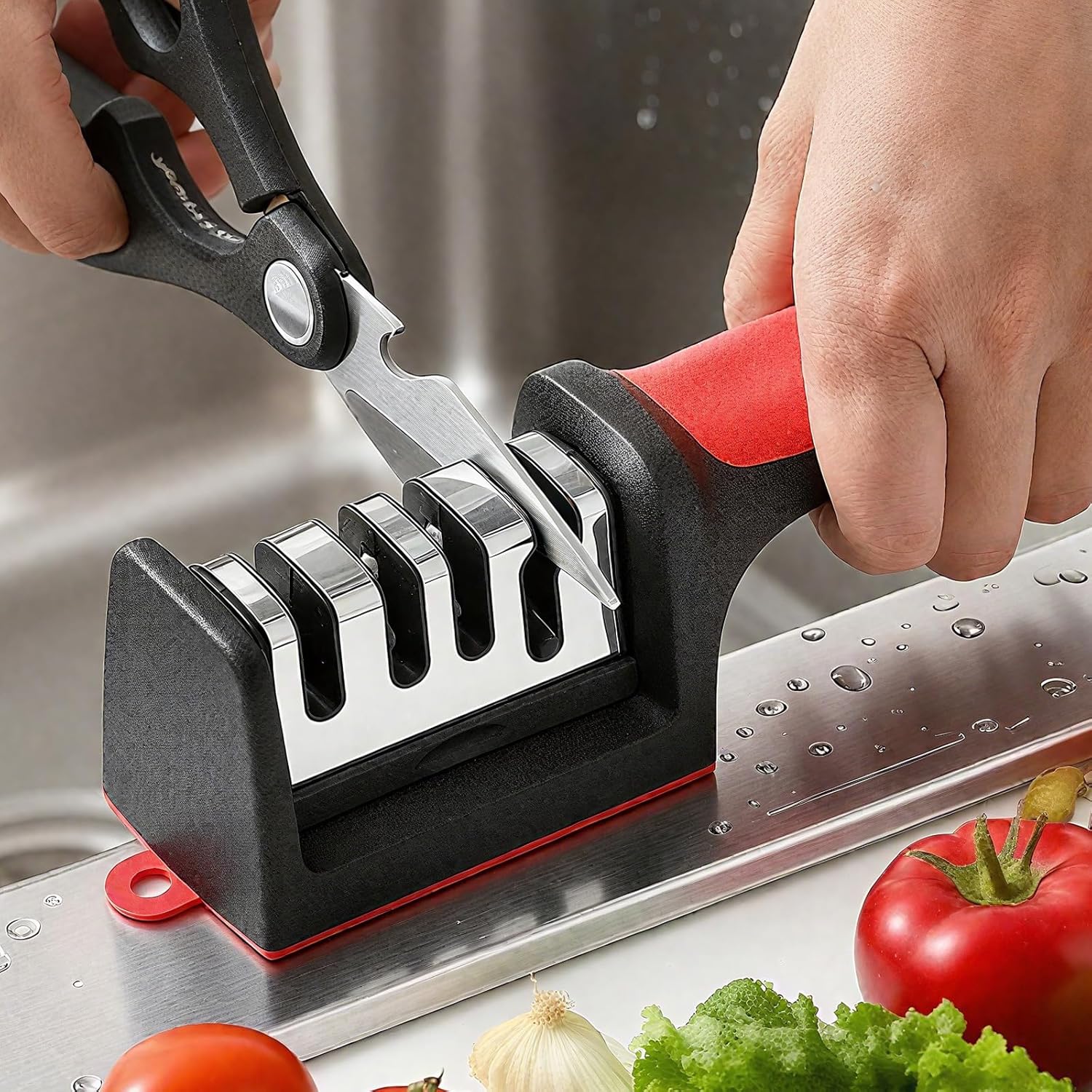 مبراة سكاكين متعددة الوظائف (ع - مراجعة Knife Sharpener وسعره