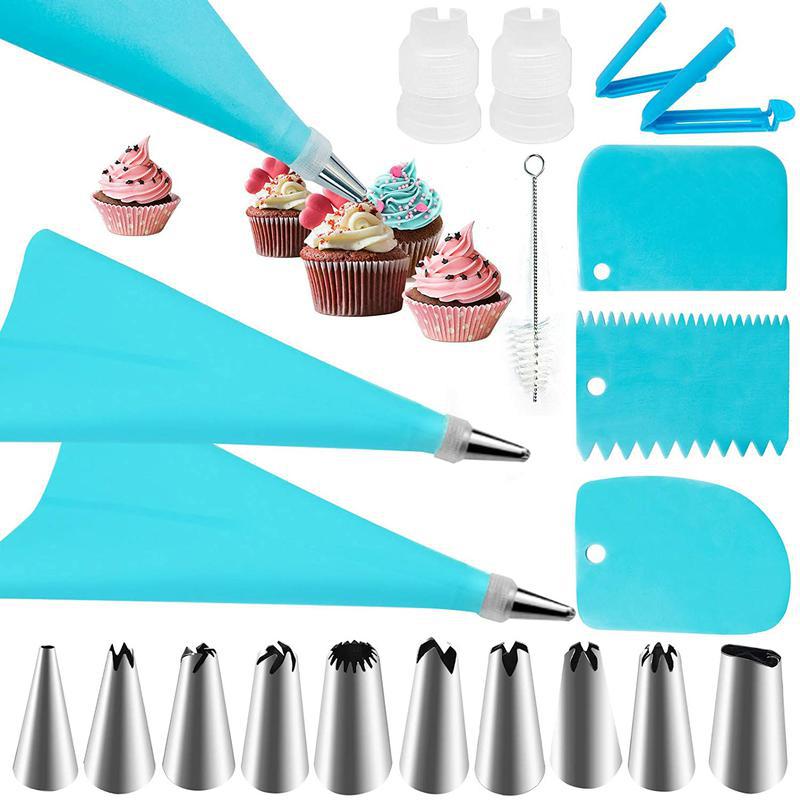 أدوات تزيين الكيك بالفوهة، معد - مراجعة Kitchen Gadgets Set وسعره