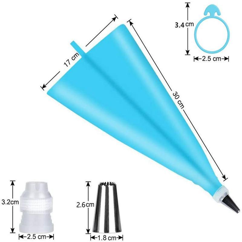 أدوات تزيين الكيك بالفوهة، معد - مراجعة Kitchen Gadgets Set وسعره